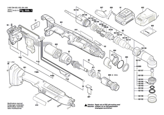 BOSCH Winkelschraubkopf | Ersatzteile für ANGLE EXACT ION 60-120 | 3609202A99