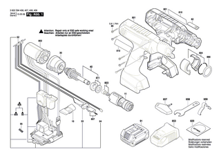 BOSCH Antriebselektronik | Ersatzteile für EXACT ION 12-450 WK | 3607031822