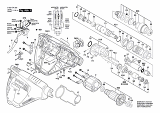 BOSCH Polschuh 230V | Ersatzteile für PBH 2000 RE | 1614220182