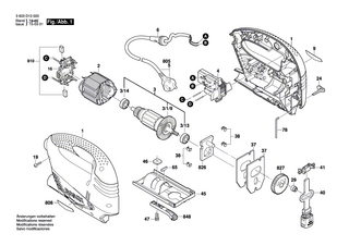 BOSCH Polschuh 220-240V | Ersatzteile für PST 650 | 2609002169