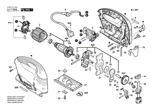 BOSCH Polschuh 220-240V | Ersatzteile für PST 700 PE | 2609002169
