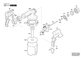 BOSCH Endkappe | Ersatzteile für PFS 3000-2 | 2609006612