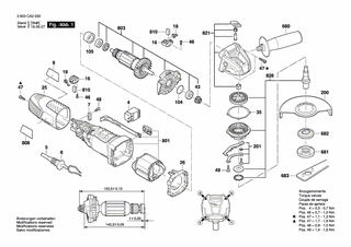 BOSCH Leitungshalter | Ersatzteile für PWS 700-125 | 2609005869