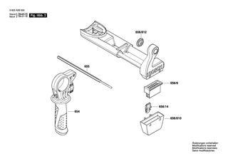 BOSCH Bürstenhalter | Ersatzteile für PSB 650 RE | 2609003181