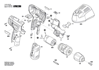 BOSCH Feder | Ersatzteile für PSB 10,8 LI-2 | 2609004496