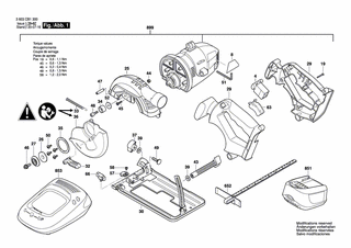 BOSCH Anschlag | Ersatzteile für PKS 18 LI | 1619X01883
