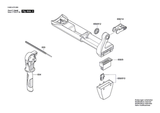BOSCH Kugel DIN 5401-5,5MM-III-ST | Ersatzteile f�r PSB 850-2 RE | 1903230010