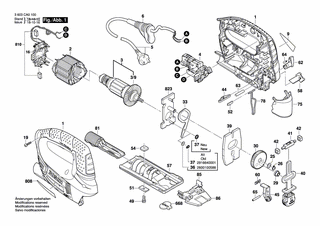 BOSCH Verschiebeglied | Ersatzteile für PST 750 PE | 2601030166