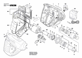 BOSCH Rollenkranz | Ersatzteile für UNEO | 1610920015