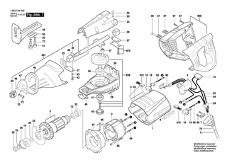 BOSCH Reihenklemme | Ersatzteile für PSA 900 E | 2610956870