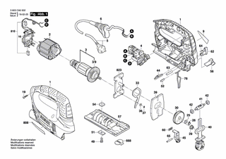 BOSCH Schaltwelle | Ersatzteile für PST 750 PE | 2609003508