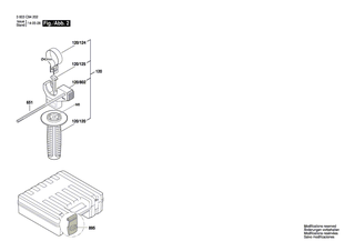 BOSCH Sprengring | Ersatzteile für PBH 3000-2 FRE | 1614601026