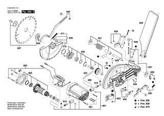 BOSCH Sicherungsring | Ersatzteile für PCM 8 ST | 1609BP7049