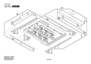BOSCH Profilstrebe | Ersatzteile f�r PTS 10 | 1609203P91