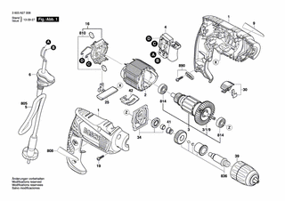 BOSCH Tiefenanschlag | Ersatzteile für PSB 570 RE | 2609005615