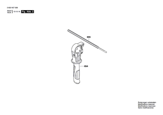 BOSCH Tiefenanschlag | Ersatzteile für PSB 570 RE | 2609005615