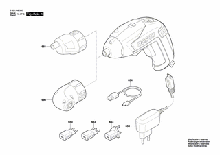 BOSCH Aufsatz | Ersatzteile für IXO V | 2609003218