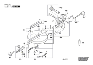 BOSCH Anschlag | Ersatzteile für PCM 10 | 1609203T10