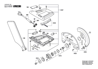 BOSCH Zugentlastung | Ersatzteile für PCM 7 | 1609BP7174