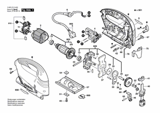 BOSCH Kohlebürstensatz | Ersatzteile für PST 700 PE | 2610391290