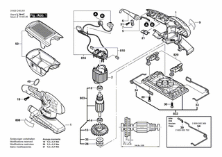 BOSCH Kohlebürstensatz | Ersatzteile für PSS 250 A | 2610391290
