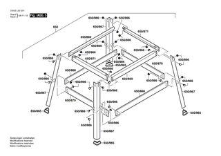 BOSCH Kabelhalter | Ersatzteile f�r PTS 10 | 1609203P43