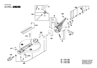 BOSCH Arretierung | Ersatzteile f�r PCM 8 | 1609BP7193