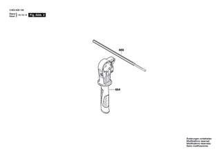 BOSCH Bohrfutterschlssel SG2 | Ersatzteile fr PSB 600 RE | 2607950007