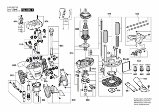 BOSCH Spanabweiser | Ersatzteile für POF 1300 ACE | 1609203P06