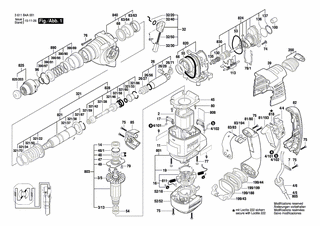 BOSCH Polschuh 230V | Ersatzteile für GBH 3-28 DFR | 1614220117