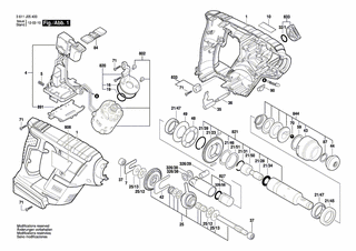 BOSCH Stützscheibe 1,0 MM DICK | Ersatzteile für GBH 18 V-LI | 1610100025
