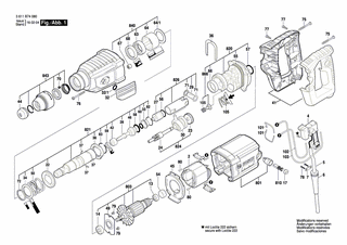 BOSCH Sprengring | Ersatzteile für TBH 260 | 1604601027