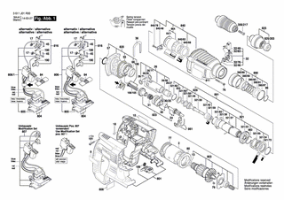 BOSCH Gleitlager | Ersatzteile für GBH 36 VF-LI | 1614611022