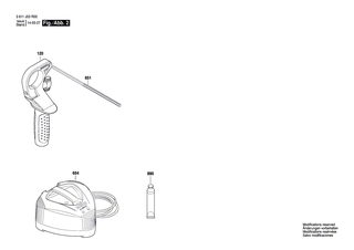 BOSCH Tiefenanschlag | Ersatzteile f�r GBH 36 V-LI | 2609005615