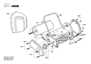 BOSCH Distanzstück | Ersatzteile für CLASSIC PETROL 43S | F016A58315