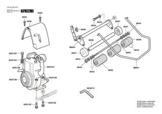BOSCH Distanzstück | Ersatzteile für CLASSIC PETROL 43S | F016A58315