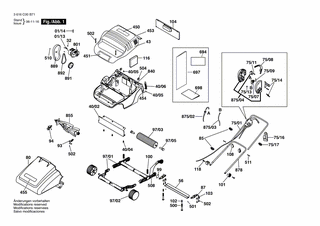 BOSCH Flanschwelle | Ersatzteile für CONCORDE 32 | F016L63341