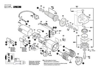 BOSCH Entstörfilter | Ersatzteile für GWS 780 C | 2609120008