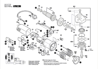 BOSCH Gleitlager | Ersatzteile für GWS 780 C | 1600200029