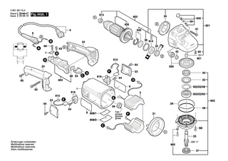 BOSCH Ausgleichscheibe 0,1 MM DICK | Ersatzteile für GWS 21-180 H | 1600190022