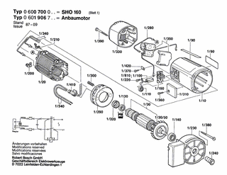 BOSCH Zwischenring | Ersatzteile für SHO 160 | 1600502011