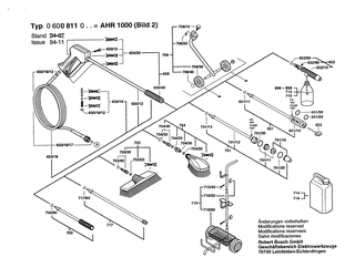 BOSCH Sechskantmutter DIN 934 -M4-m-8 | Ersatzteile f�r AHR 1000 | 2915011005
