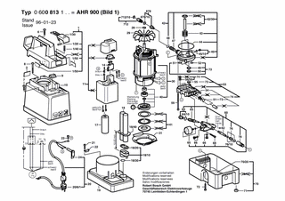 BOSCH Axialnadellager | Ersatzteile für AHR 900 | 1609350020