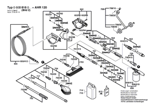BOSCH Adapter | Ersatzteile f�r AHR 120 | 1609350159