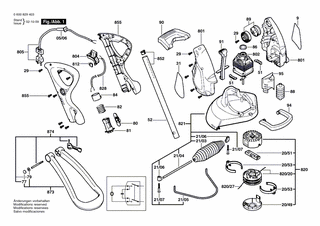 BOSCH Verschlussstift | Ersatzteile für ART 30 | F016102957