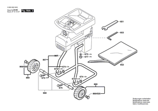 BOSCH Klebeschild | Ersatzteile f�r AXT 2300 | 1601118916