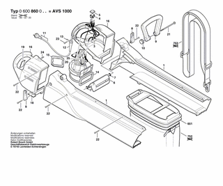 BOSCH Nadelrolle | Ersatzteile für AVS 1 | 1609203357