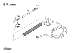 BOSCH Steckkupplung 3/8-3/4 | Ersatzteile für AQUATAK 120l | F016F03566