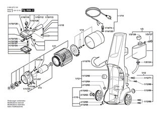 BOSCH Geh�use | Ersatzteile f�r AQUATAK 1250 | F016F03000