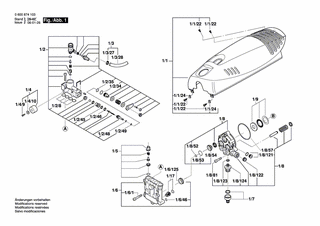 BOSCH Behälter | Ersatzteile für AQUATAK 1350 | F016F03002